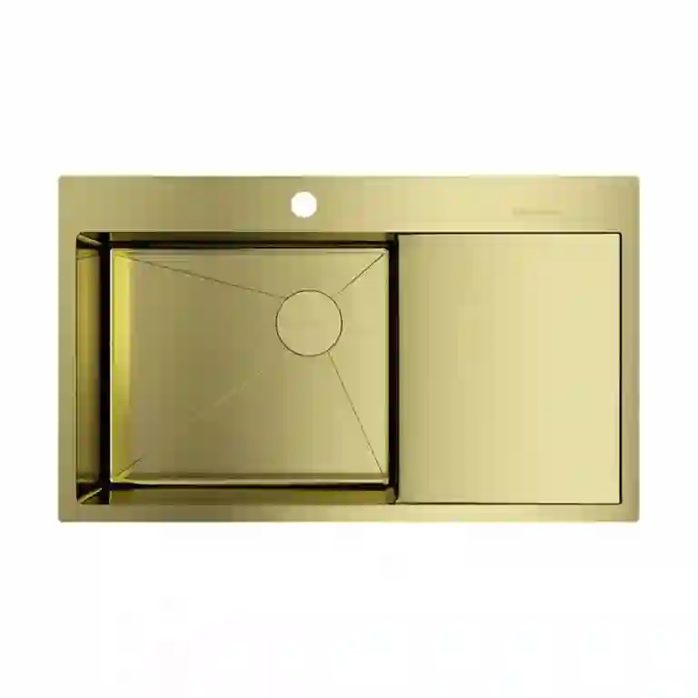 Omoikiri Akisame 86-LG-L Side нерж.сталь/нержавеющая сталь