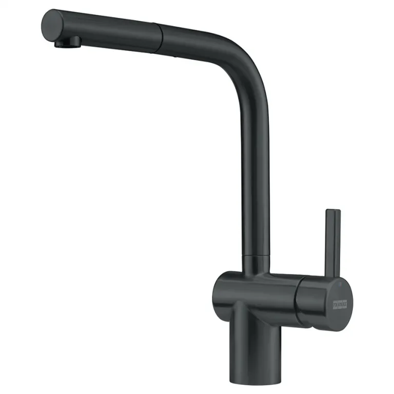 Franke Atlas Neo с выдвижным шлангом черный матовый