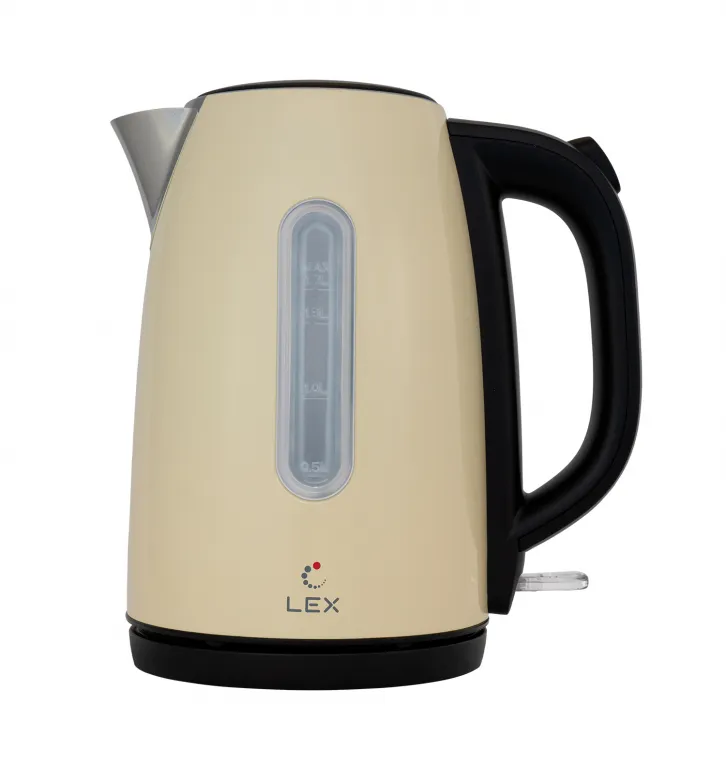 Lex LX 30017-3, чайник электрический (бежевый)