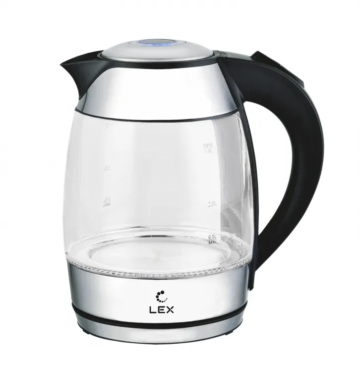 Lex LX 3006-1, чайник электрический (черный)