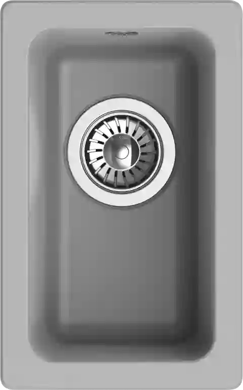 Rivelato BERKANA 25 подст.монтаж 1-чаш 305*455 grigio metallizzato