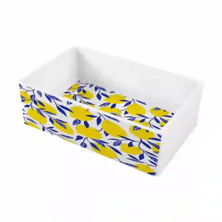 Omoikiri Mikura 76-Lemon Natceramic/white