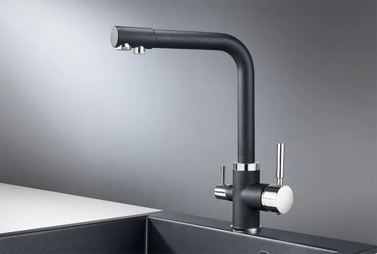 Granula 2015, ШВАРЦ (чёрный металлик), СМЕСИТЕЛЬ КУХОННЫЙ