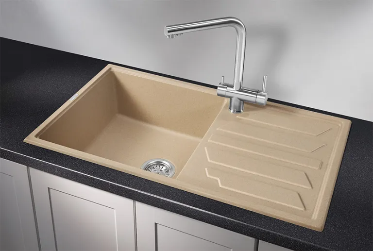 Granula 8601, ПЕСОК, кухонная мойка, кварц