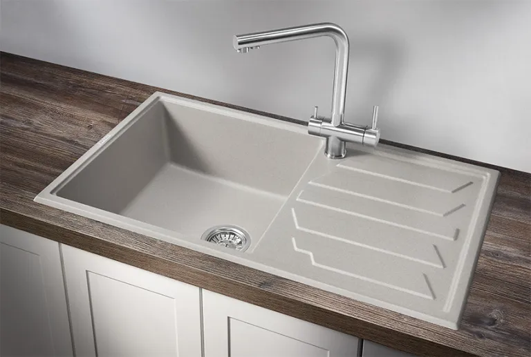 Granula 8601, БАЗАЛЬТ, кухонная мойка, кварц