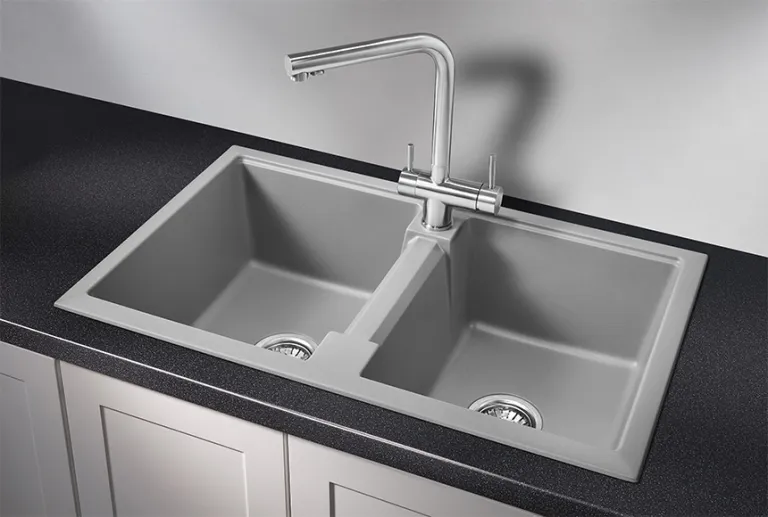 Granula 8101, АЛЮМИНИУМ, кухонная мойка, кварц