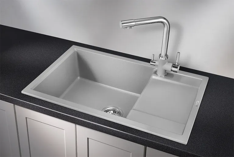 Granula 7805, АЛЮМИНИУМ, кухонная мойка, кварц