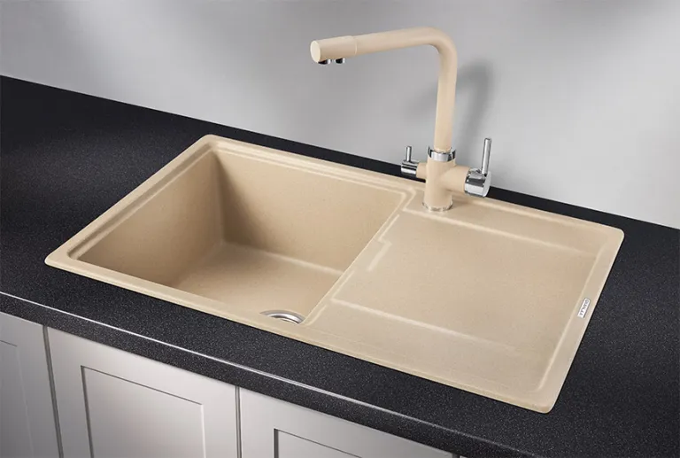 Granula 7804, ПЕСОК, кухонная мойка, кварц
