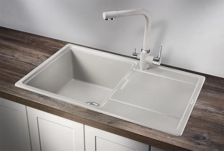 Granula 7804, БАЗАЛЬТ, кухонная мойка, кварц