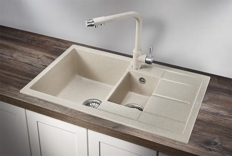 Granula 7802, ПИРИТ, кухонная мойка, кварц