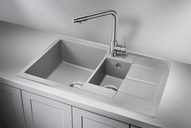Granula 7802, АЛЮМИНИУМ, кухонная мойка, кварц