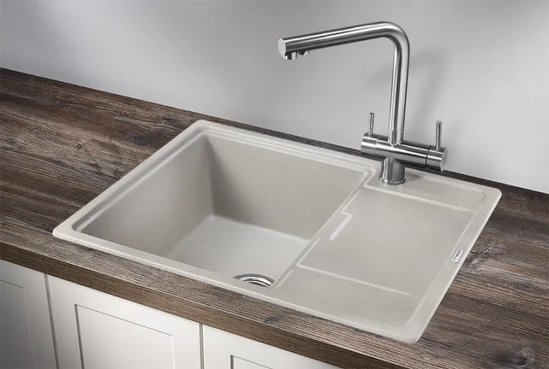 Granula 6503, БАЗАЛЬТ, кухонная мойка, кварц