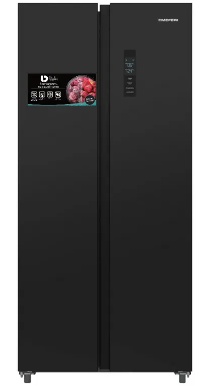 Meferi MFR78BK TOTAL NO FROST SIDE BY SIDE ULTRA